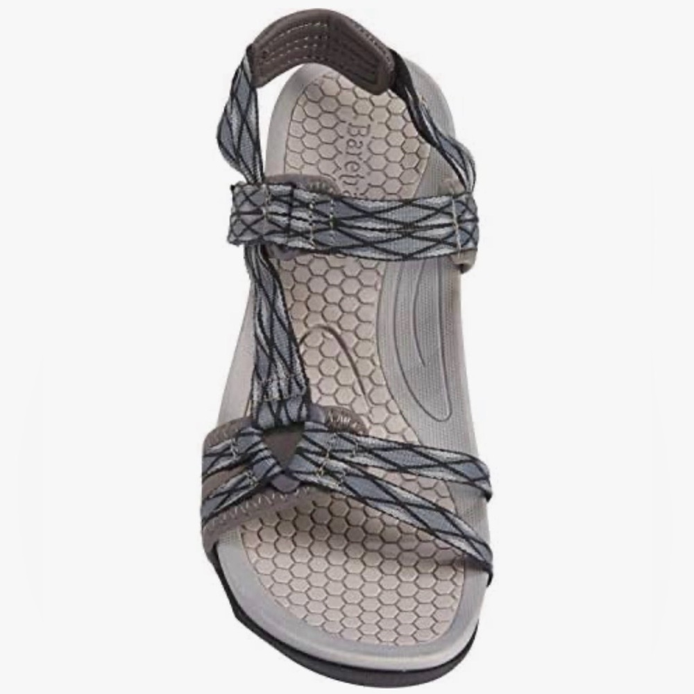 Baretraps Dandy Sport Sandals - Gray Strappy Comfort - Size 9